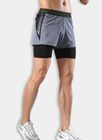 Eljointo FlexFit Men's Gym Shorts