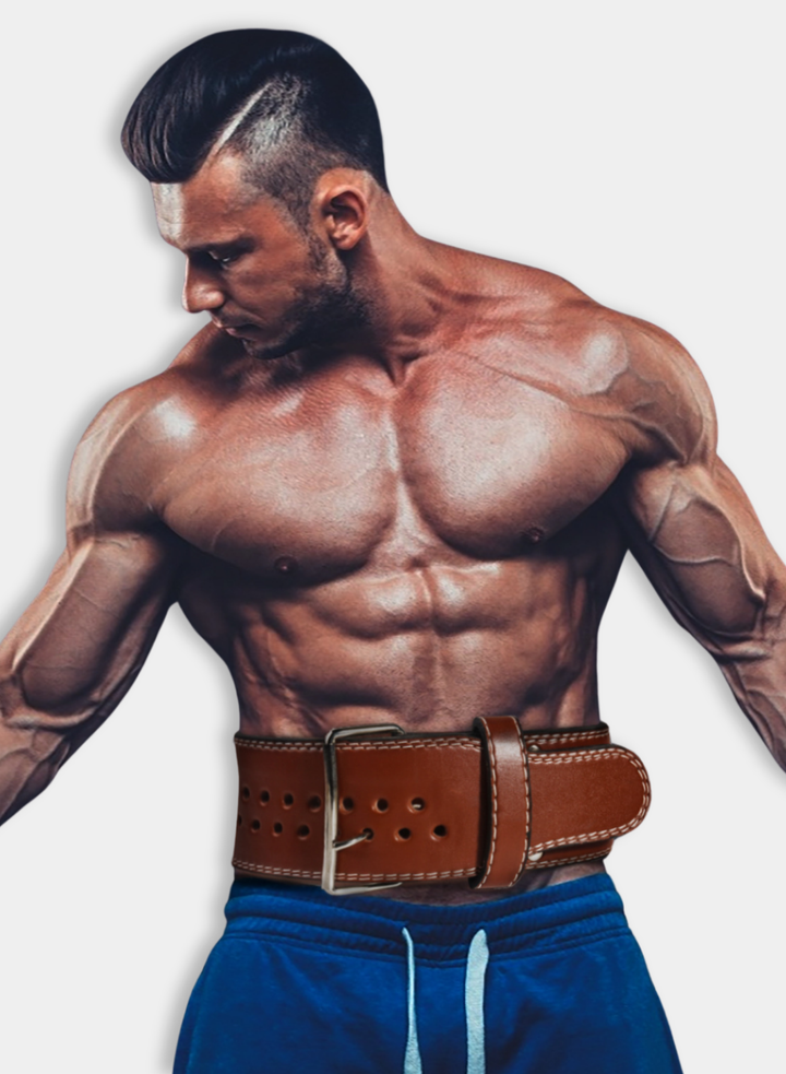 Leather Weightlifting Belt