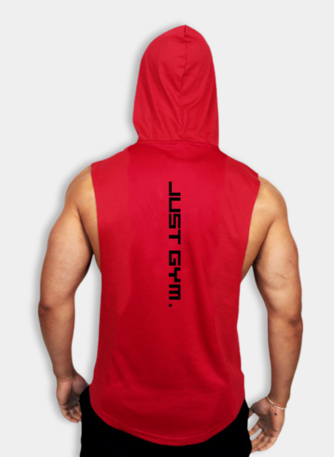 Men's Hooded Loose Fitness Vest