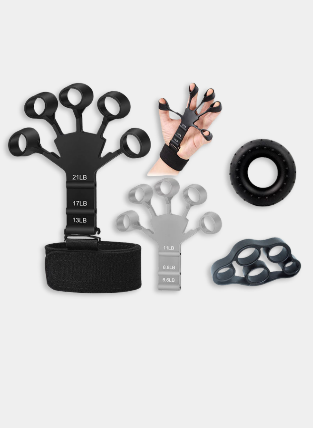 Silicone Finger Grip Strength Trainer